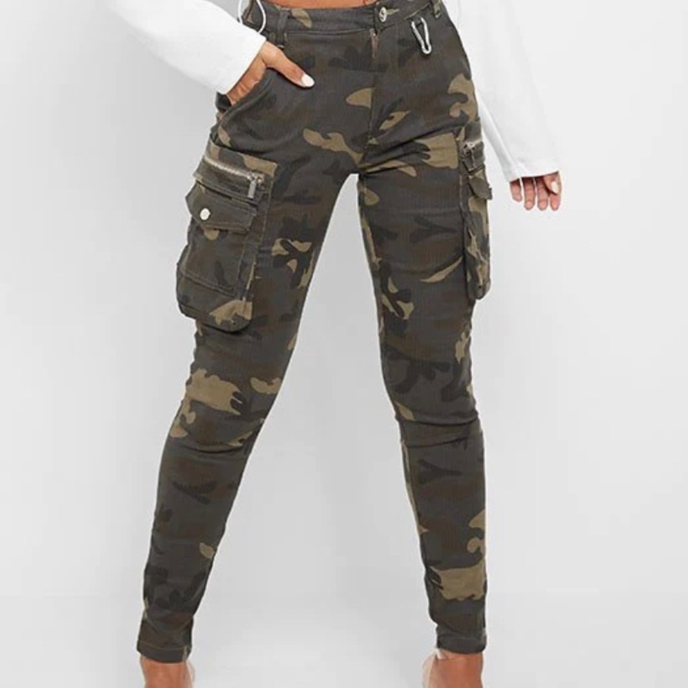 Skinny Camo Cargoes